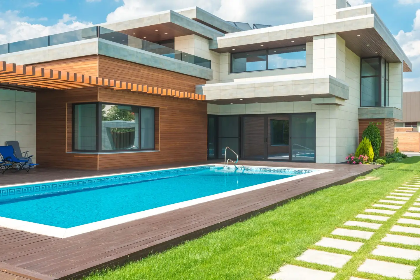 Swimming pool built in Arcadia Vale, NSW